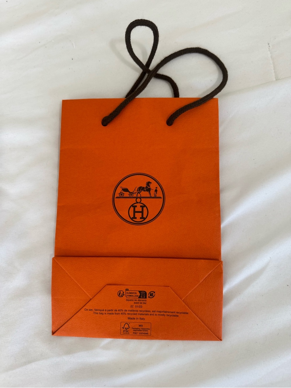 Hermes shopping bag (small)